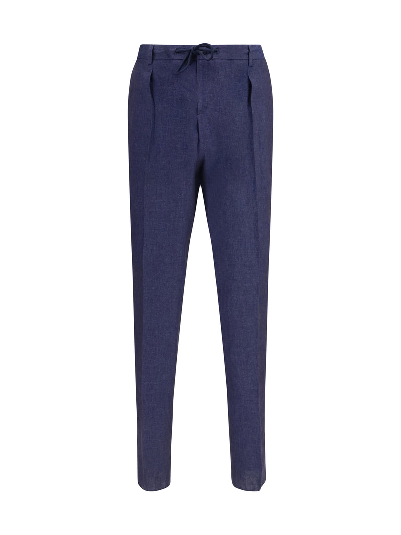 Gi Capri Gi Capri Linen Drawstring Pants 104 - World Class Fashion