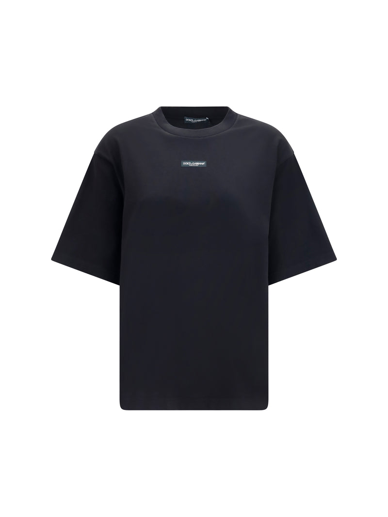 Dolce & Gabbana Dolce & Gabbana Cotton Jersey T-shirt Black Women - World Class Fashion