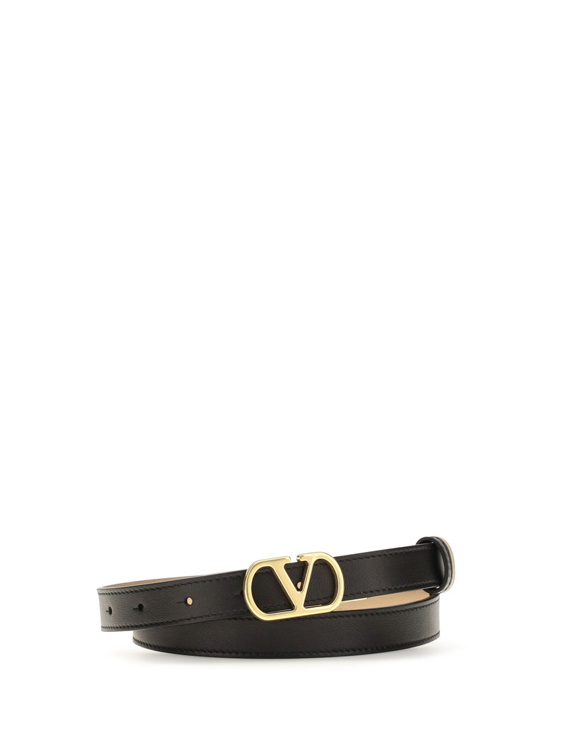 Valentino Garavani Valentino Garavani Smooth Leather Reversible Belt DVW - World Class Fashion