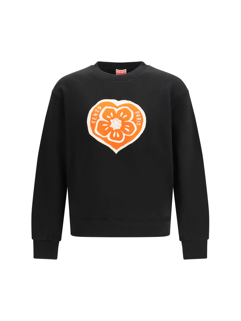 Kenzo Kenzo Boke Heart Sweatshirt Black - World Class Fashion