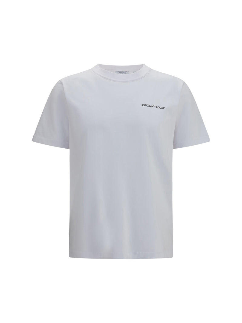 Off-white Off-White Logo Quote T-shirt White Men - World Class Fashion