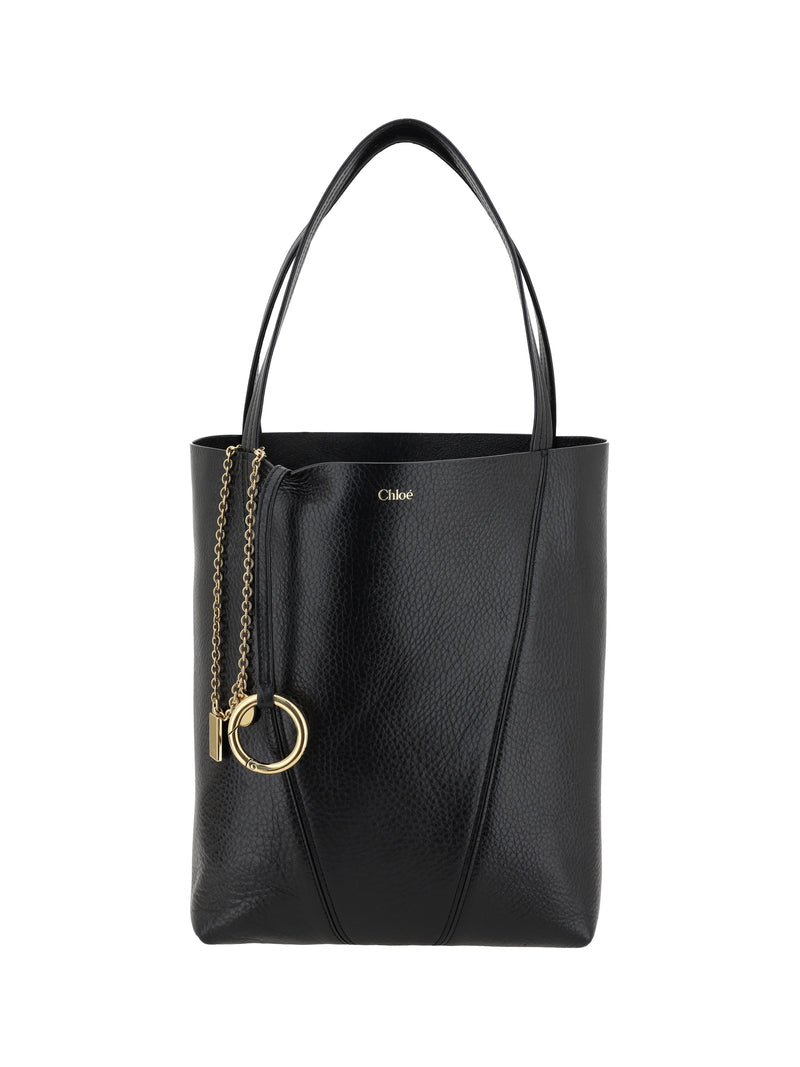 Chloe Chloé Spin Shoulder Bag Black Women - World Class Fashion