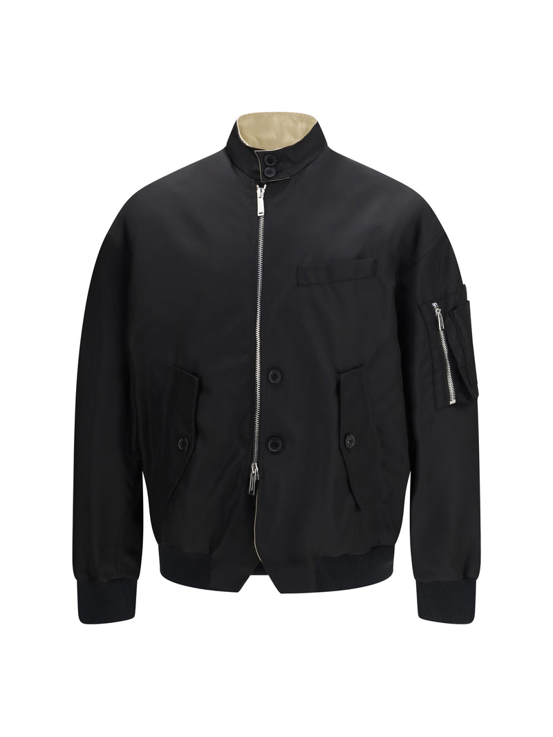 Dsquared2 Dsquared2 Hybrid Bomber Black Men - World Class Fashion