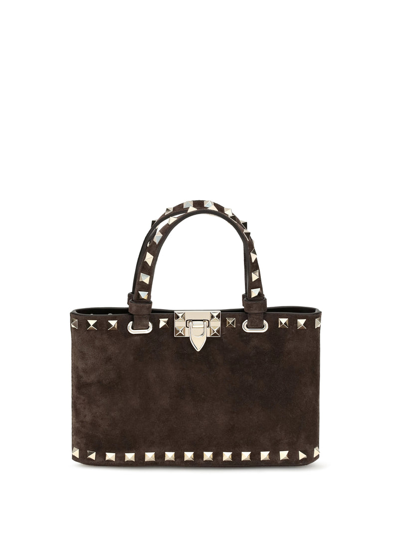 Valentino Garavani Valentino Garavani Suede Rockstud Mini Handbag - World Class Fashion