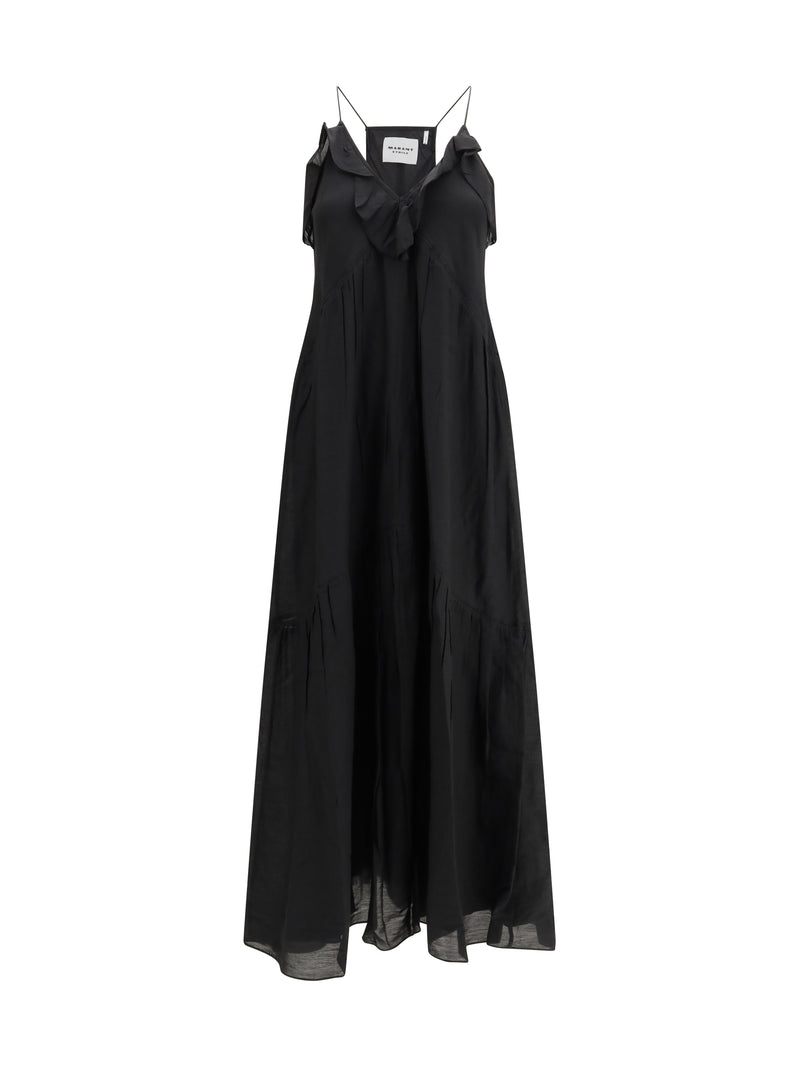 Marant Étoile Marant Étoile Vasma Strappy Dress Black - World Class Fashion