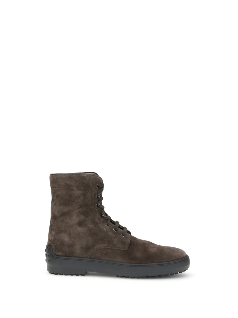 Tod’s Tod'S Suede Ankle Boots - World Class Fashion