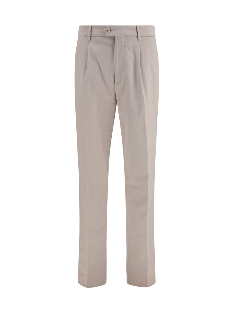 Brunello Cucinelli Brunello Cucinelli Cotton Blend Chino Pants - World Class Fashion