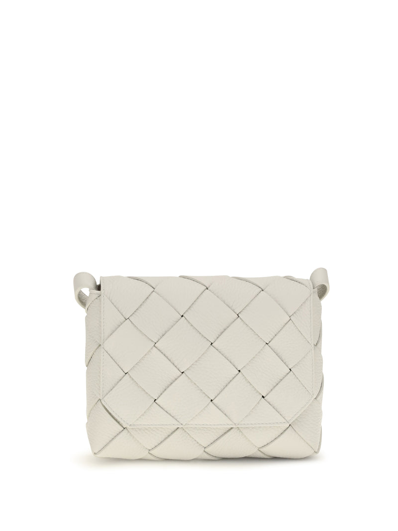Bottega Veneta Bottega Veneta Diago Shoulder Bag Silica Grey-Silver - World Class Fashion