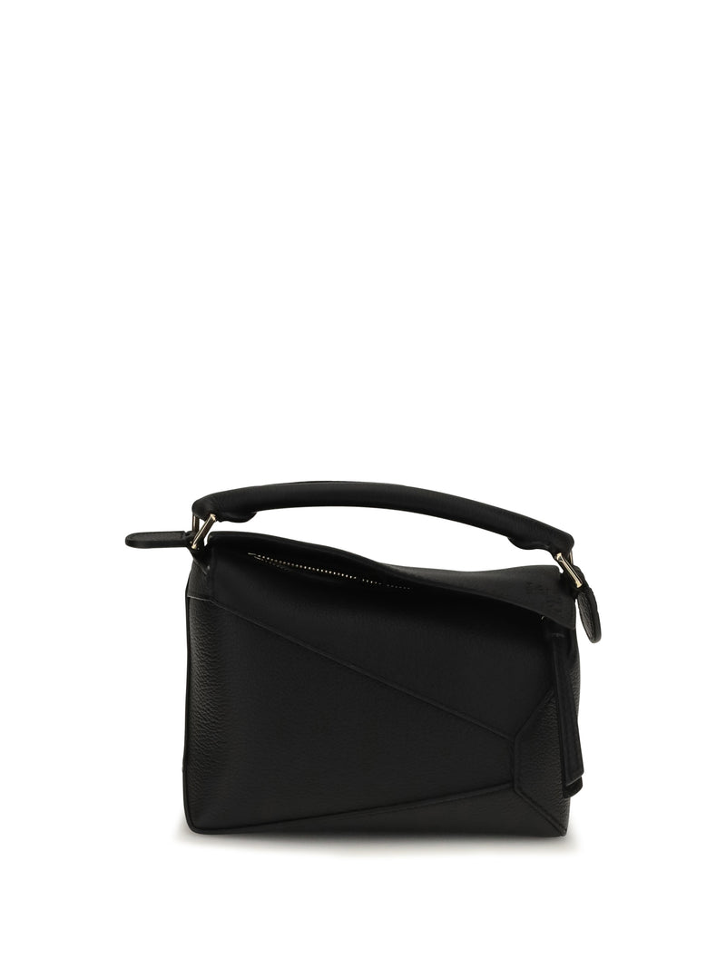 Loewe Loewe Puzzle Edge Mini Handbag Black - World Class Fashion