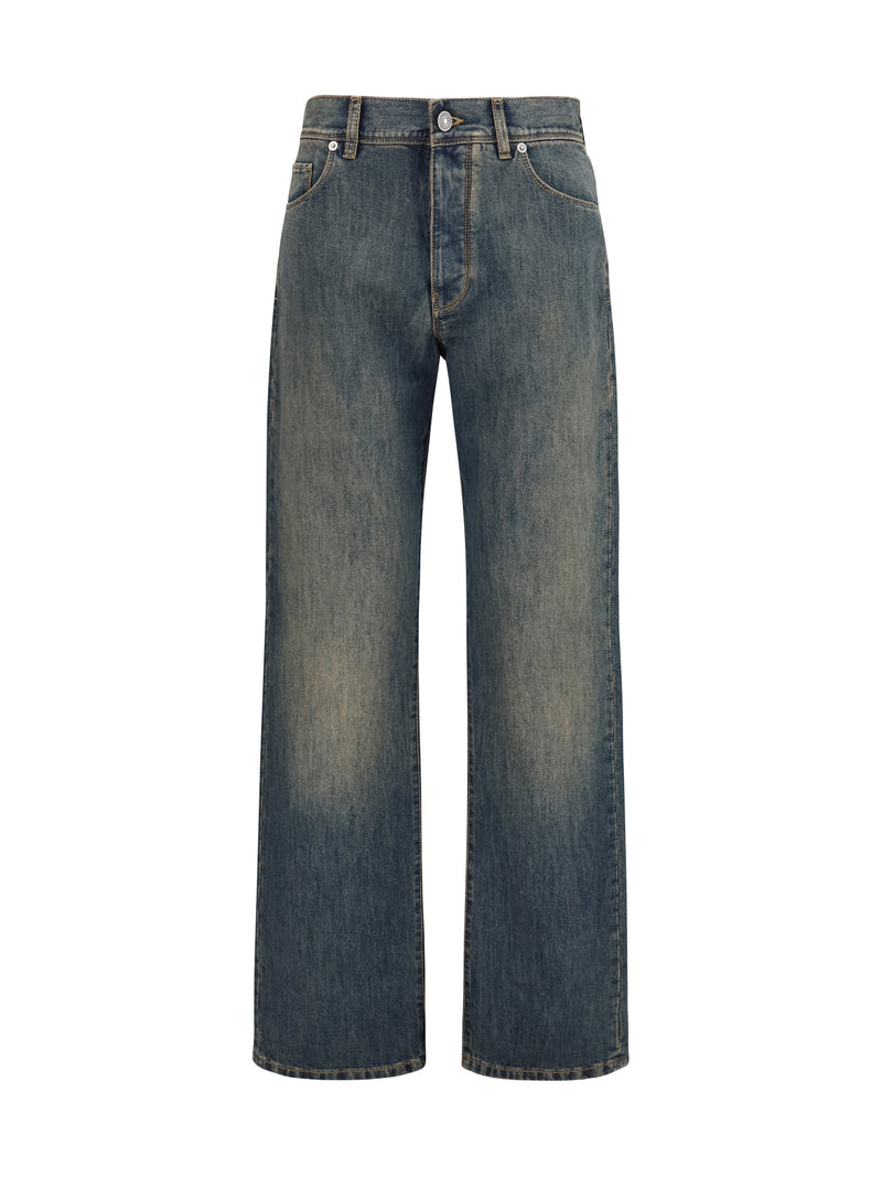 Fendi Fendi Long Jeans Medium Wash Blue Women - World Class Fashion