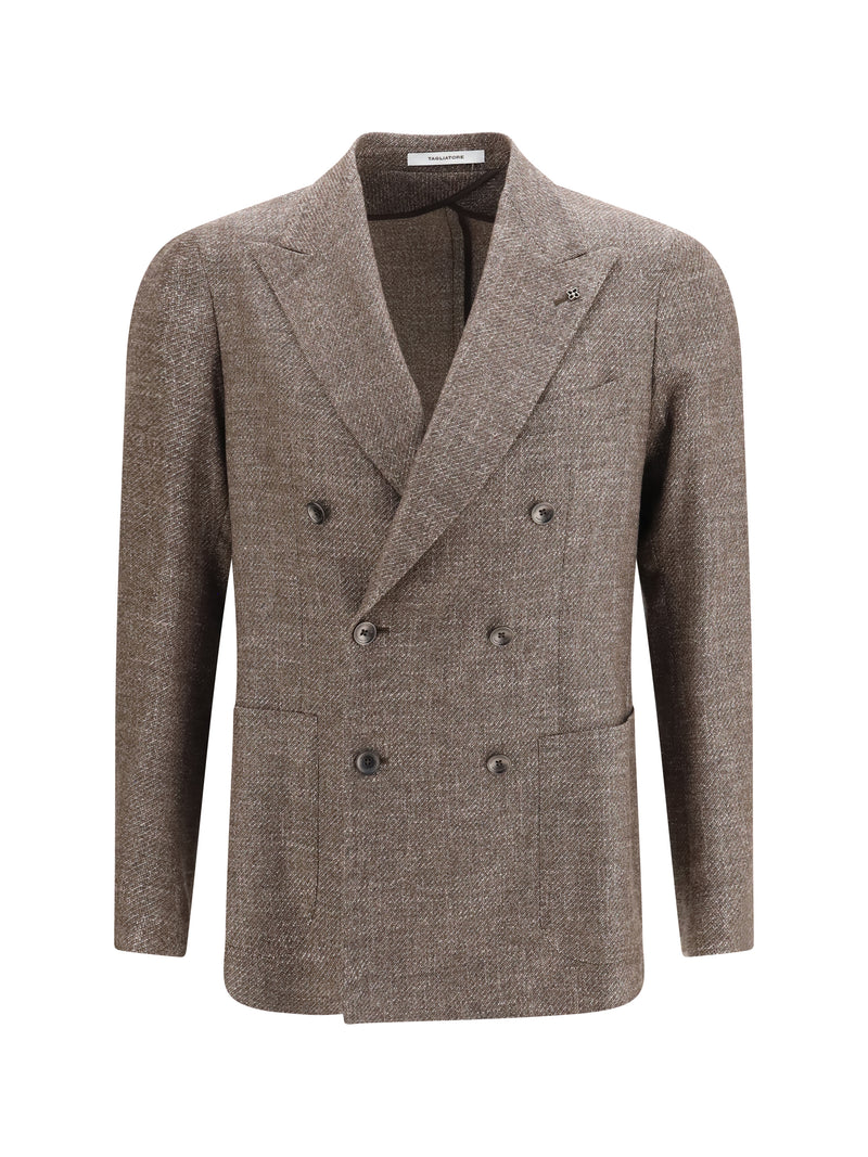 Tagliatore Tagliatore Double Breasted Blazer - World Class Fashion