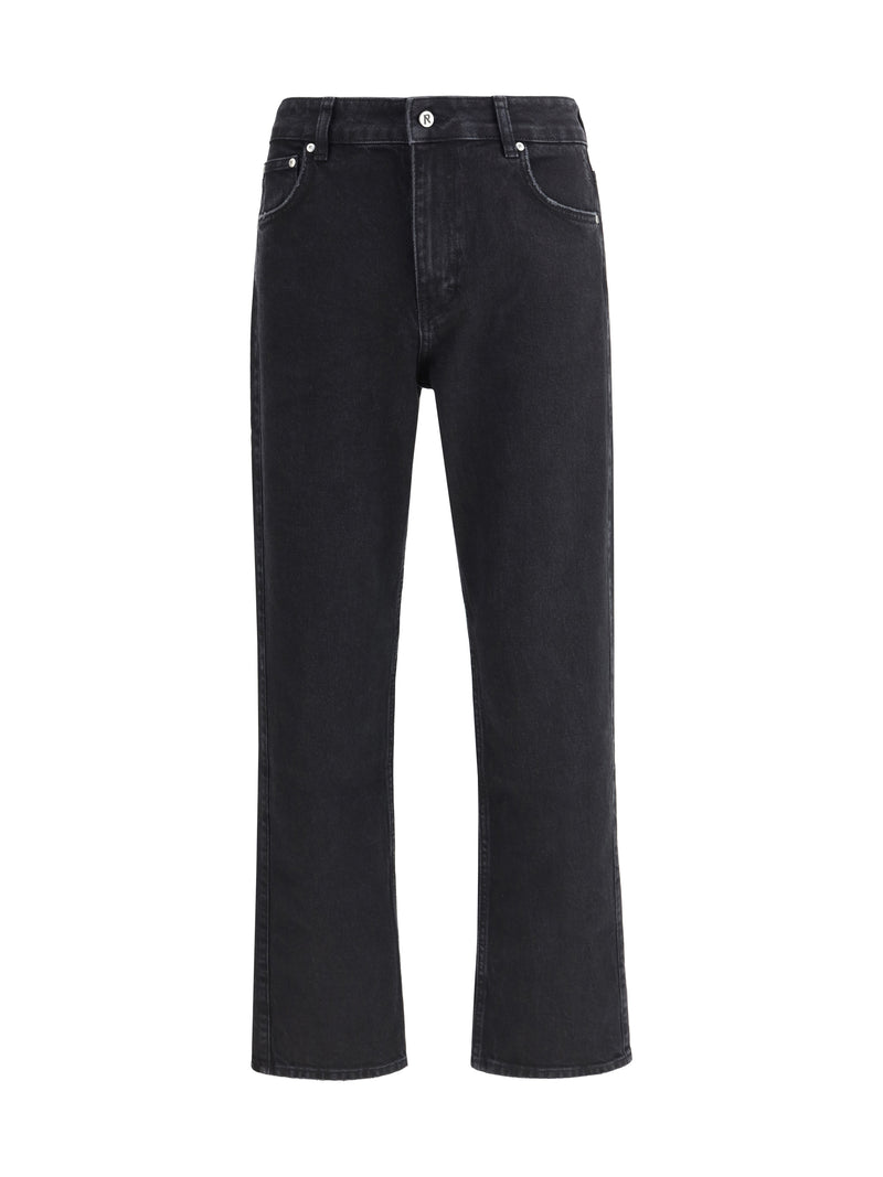 Represent Represent R2 Straight Leg Jeans Black - World Class Fashion