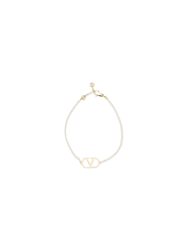 Valentino Garavani Valentino Garavani VLogo Signature Bracelet Gold Women - World Class Fashion