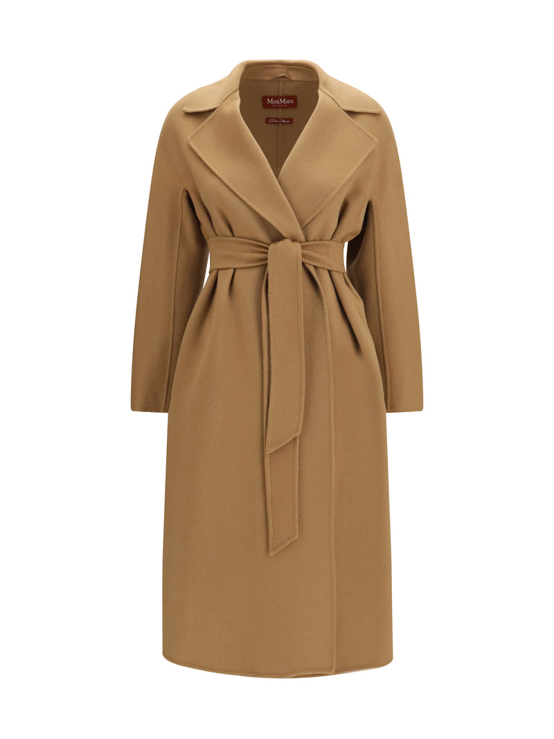 Max Mara Studio Max Mara Studio Long Robe Coat Cammello - World Class Fashion