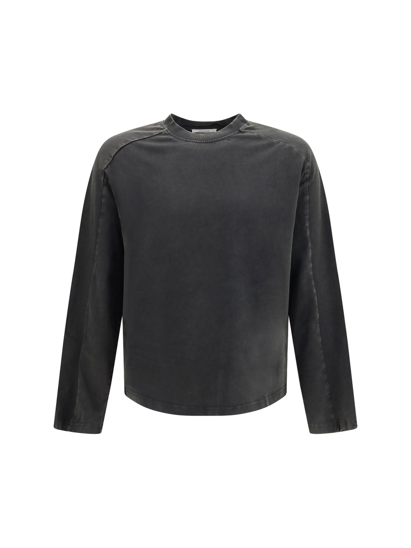 Entire Studios Entire Studios Heavy Long-sleeve T-shirt Washed Black - World Class Fashion