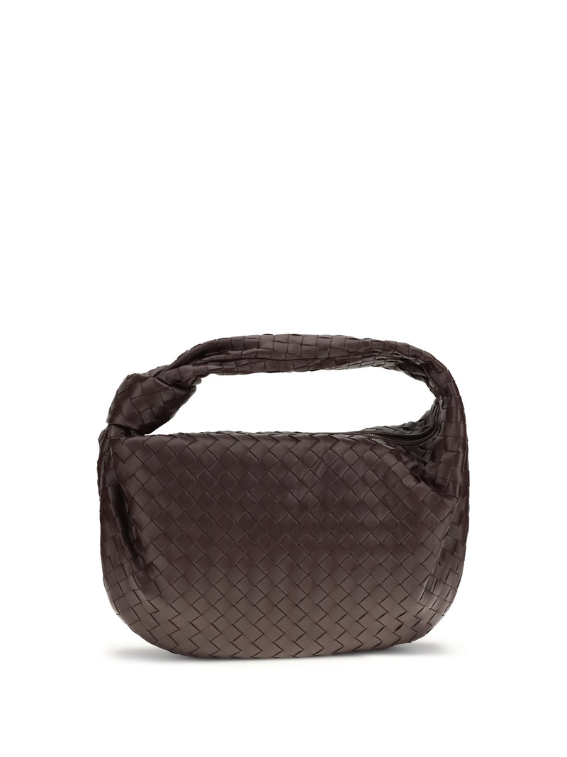 Bottega Veneta Bolso de hombro Jodie de Bottega Veneta Barolo Oscuro-Dorado - World Class Fashion