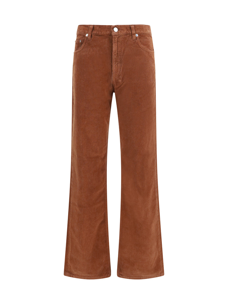 Haikure Haikure Korea Pier Corduroy Pants Nougat - World Class Fashion