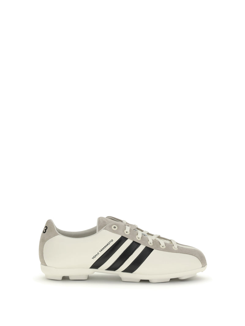 Y-3 Y-3 Field Sneakers OWHITE/BLACK/LBROWN - World Class Fashion