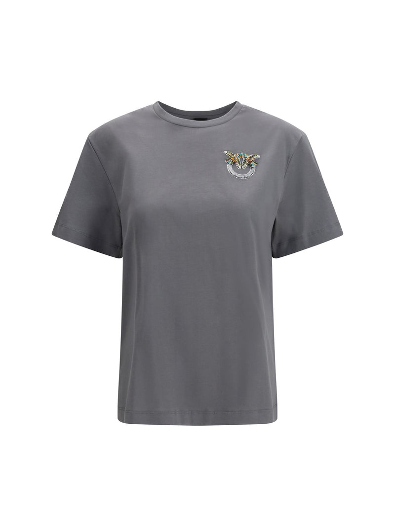Pinko Pinko Strepitoso T-shirt Grey Women - World Class Fashion