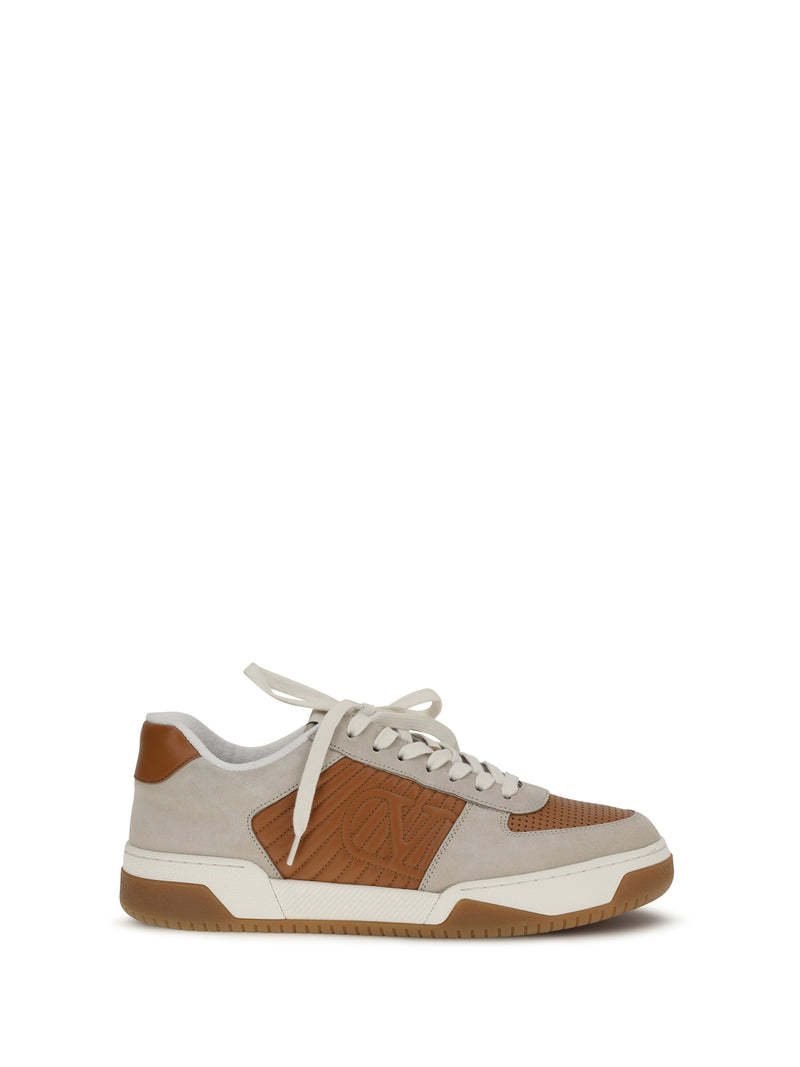 Valentino Garavani Valentino Garavani Sparry Sneakers Rock Beige/Roasted Pecan - World Class Fashion