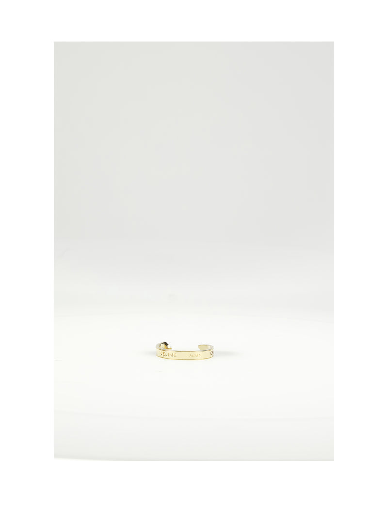 Celine Celine Small Cuff Gold Women - World Class Fashion