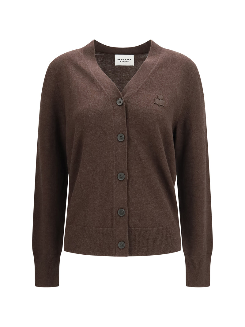 Marant Étoile Marant Étoile Karina Cardigan Chocolate - World Class Fashion