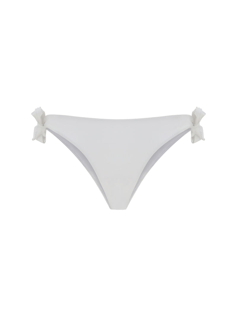 Brunello Cucinelli Brunello Cucinelli Technical Jersey Bikini Bottoms White - World Class Fashion