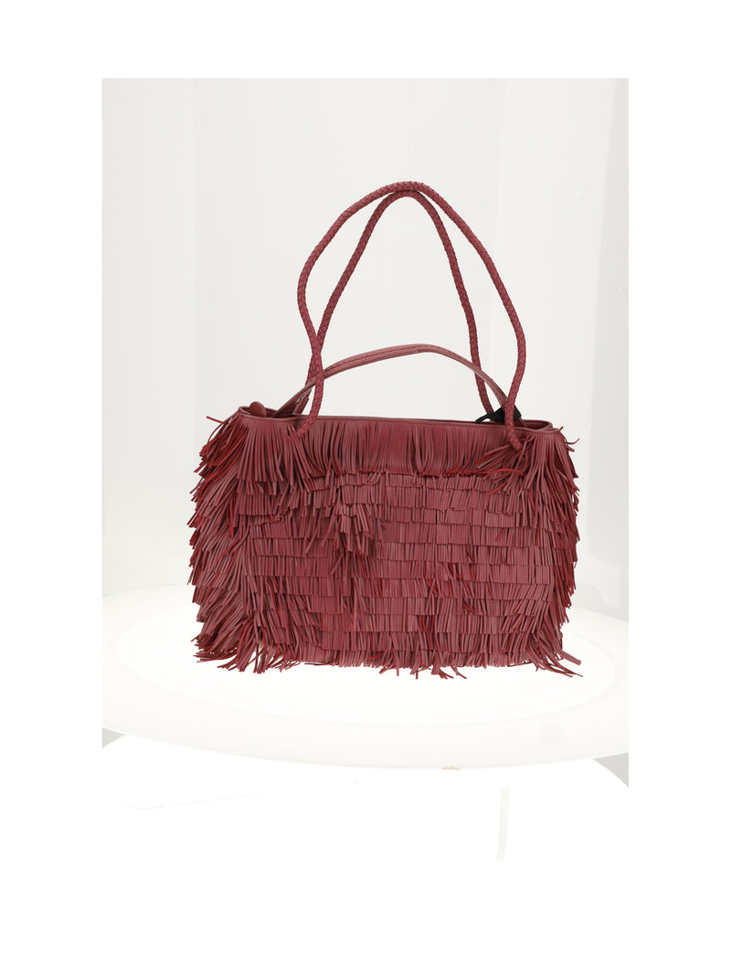 Visonà Visonà Nappa Shoulder Bag Vino - World Class Fashion