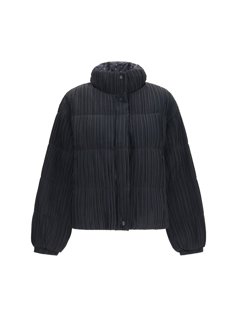 Gongdid Design Gongdid Design Reversible High-neck Puffer Jacket Black - World Class Fashion