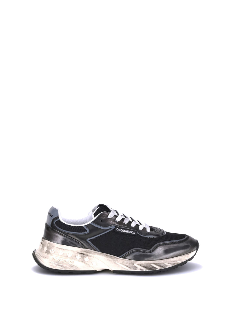 Dsquared2 Dsquared2 Sprinter Sneakers Acciaio - World Class Fashion