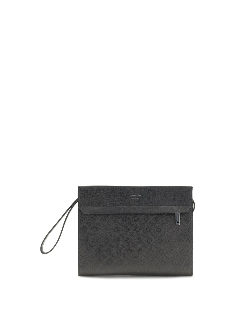 Ferragamo Ferragamo Monogram Pouch - World Class Fashion