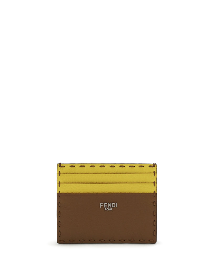 Fendi Fendi Selleria Card Holder Sellier+Sunflower - World Class Fashion