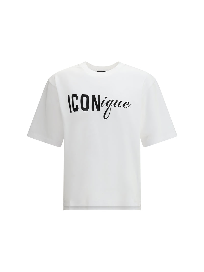 Dsquared2 Dsquared2 Icon Graphic Cotton T-shirt White Men - World Class Fashion