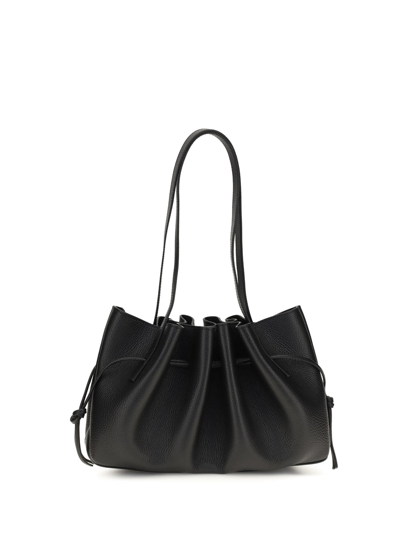 Yuzefi Yuzefi Scallop Shoulder Bag Black - World Class Fashion