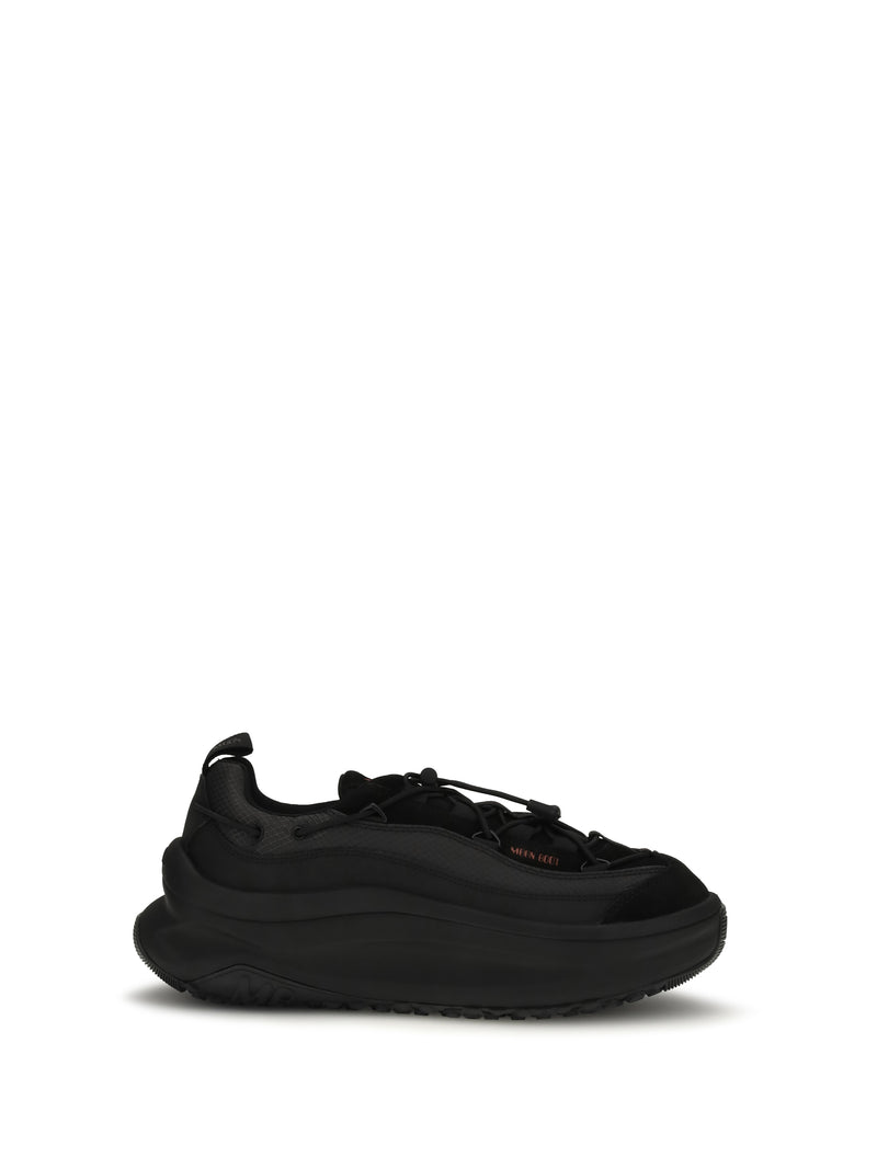 Moon Boot Moon Boot Moon247 Xlace Sneakers Black Men - World Class Fashion