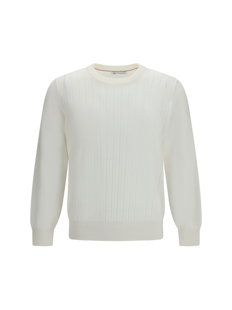 Brunello Cucinelli Brunello Cucinelli Cotton Sweater Panama Men - World Class Fashion