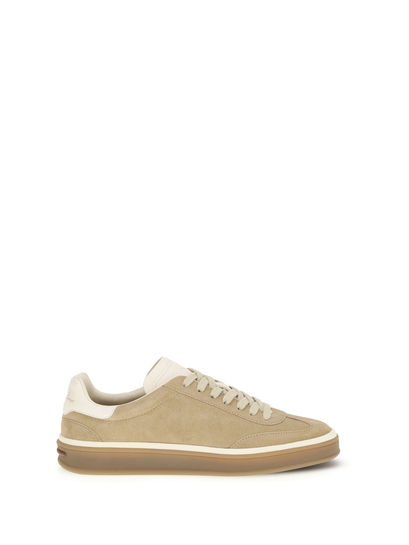 Loro Piana Loro Piana Suede Tennis Walk Sneakers Windy Dunes - World Class Fashion