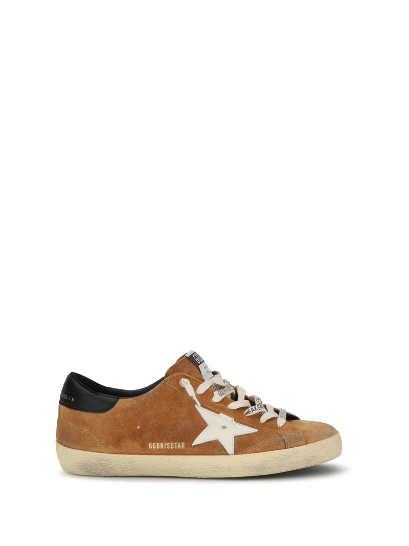 Golden Goose Golden Goose Super Star Sneakers Light Brown/Cream/Black - World Class Fashion