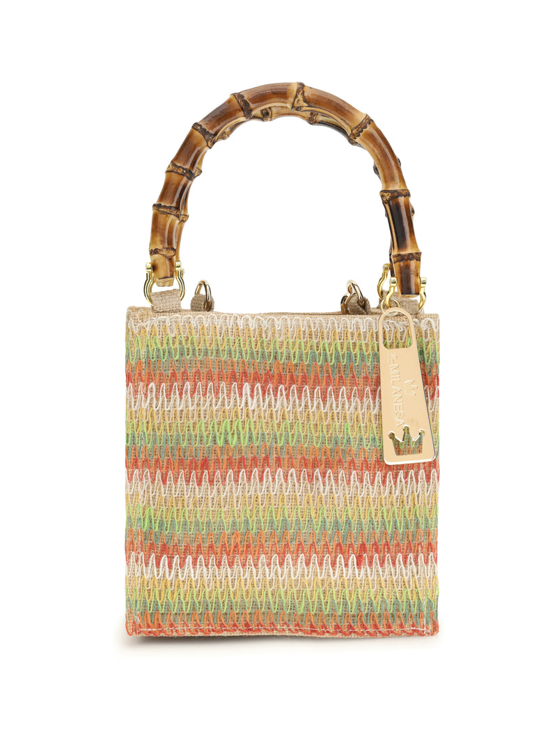 La Milanesa La Milanesa Begonia Handbag Multicolor - World Class Fashion