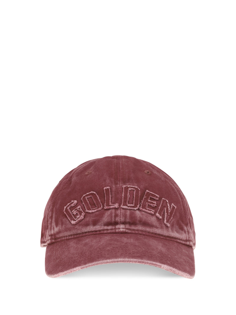 Golden Goose Golden Goose Journey Baseball Cap Windsor Wine - World Class Fashion