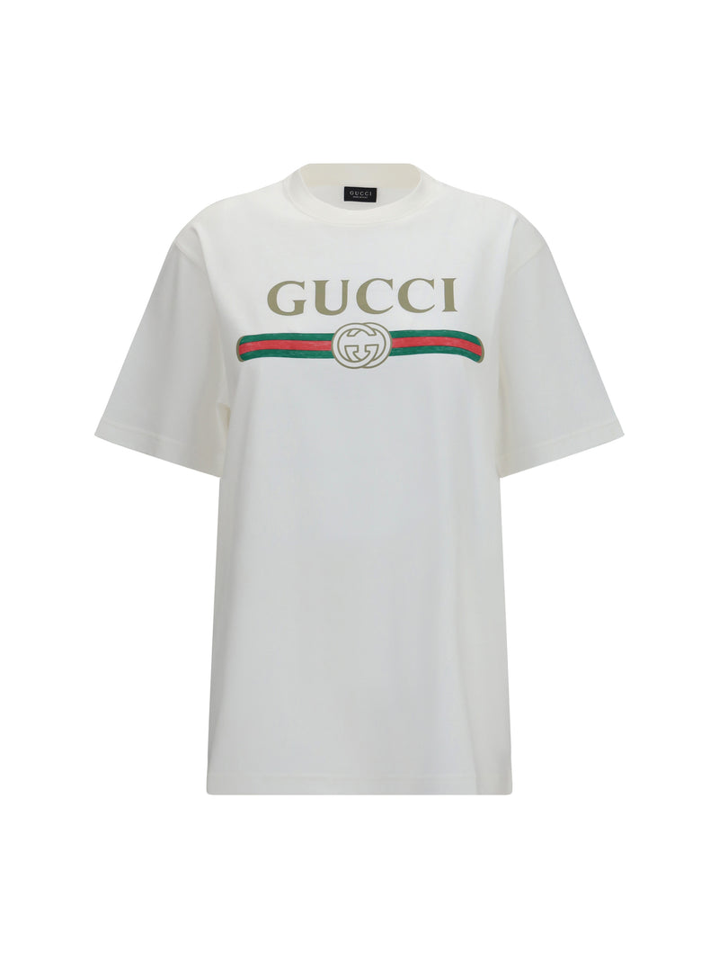 Gucci Gucci S/s Regular T-shirt Cotton-sil - World Class Fashion