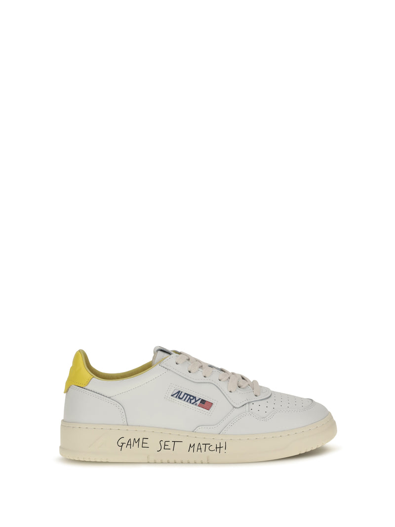 Autry Autry Medalist Low Game Set Match Sneakers White - World Class Fashion