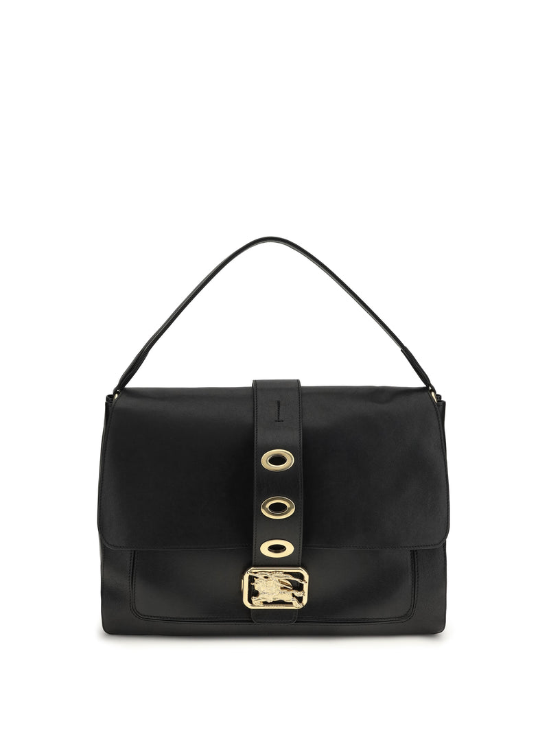 Burberry Burberry Medium Rider Handbag Black - World Class Fashion