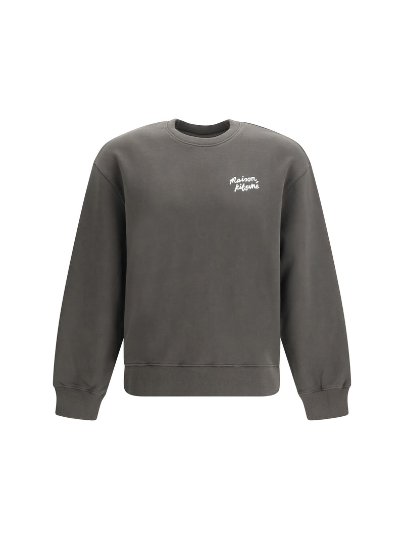 Maison Kitsuné Maison Kitsuné Cotton Sweatshirt Beluga Men - World Class Fashion