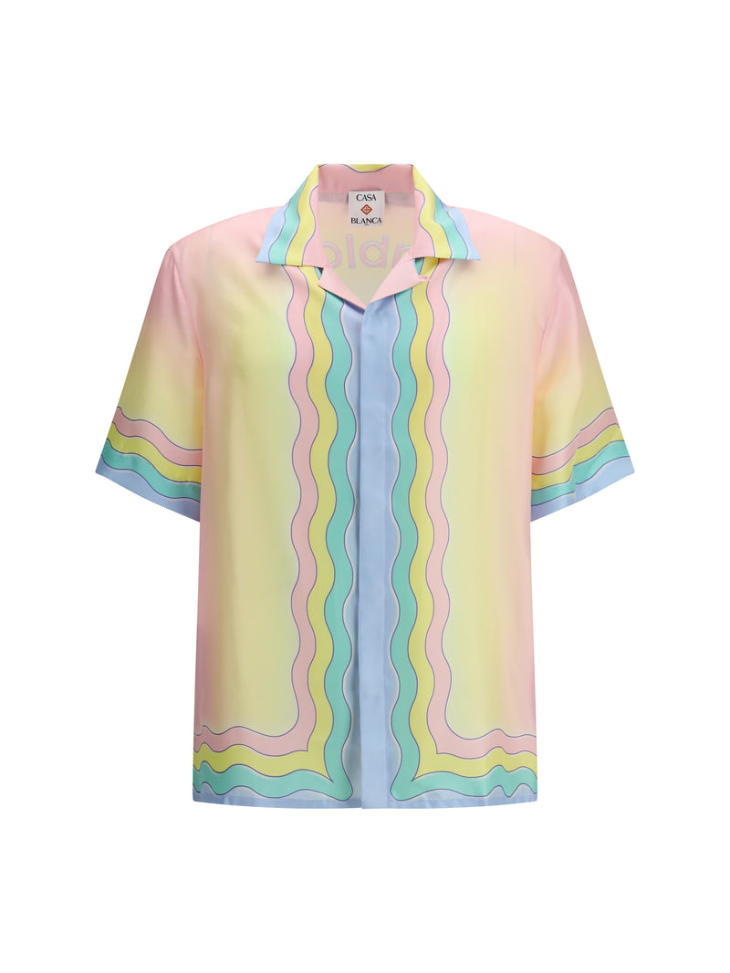 Casablanca Casablanca Monogram Jacquard Polo Shirt For The Love - World Class Fashion