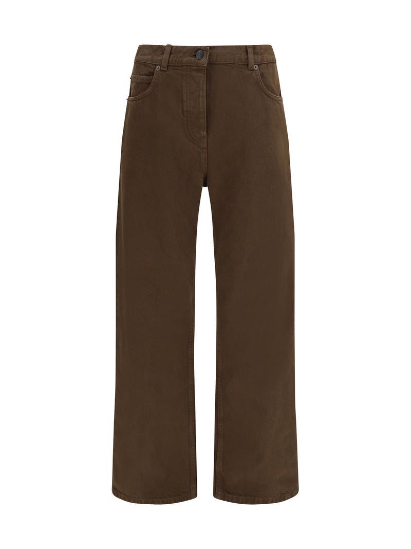 The Row The Row Finbar Jean Brown Grey - World Class Fashion