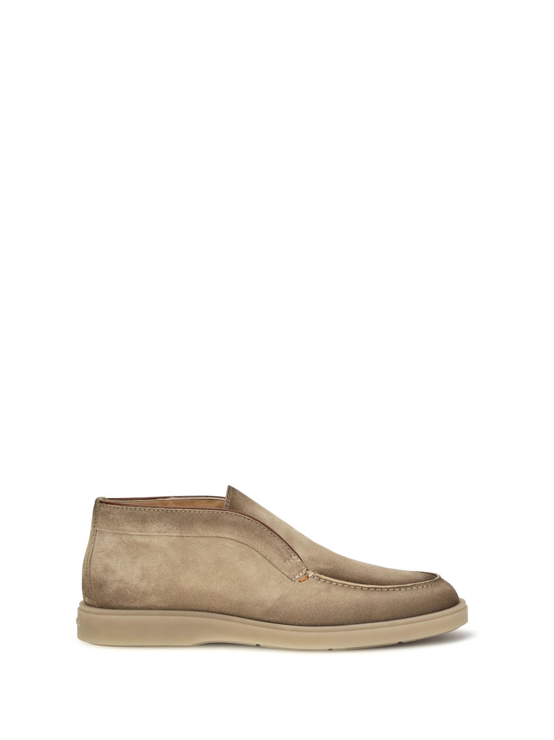 Santoni Santoni Digits Slip-on Sneakers Brown Men - World Class Fashion