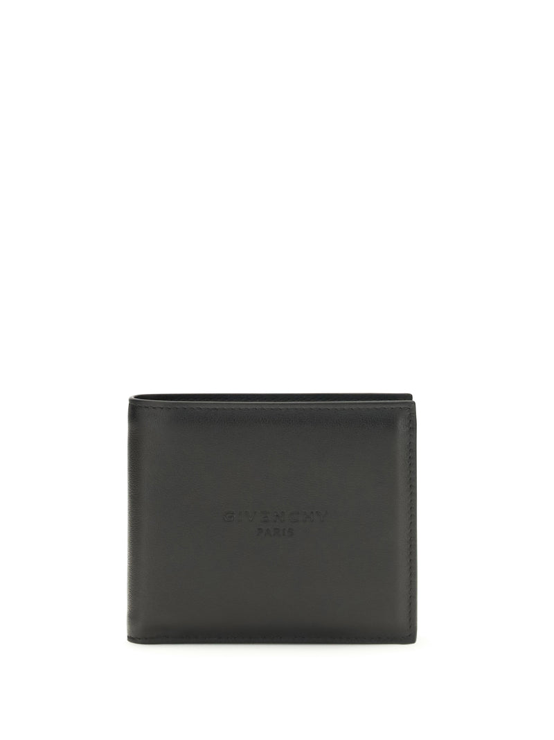 Givenchy Givenchy Bifold Leather Wallet Black - World Class Fashion
