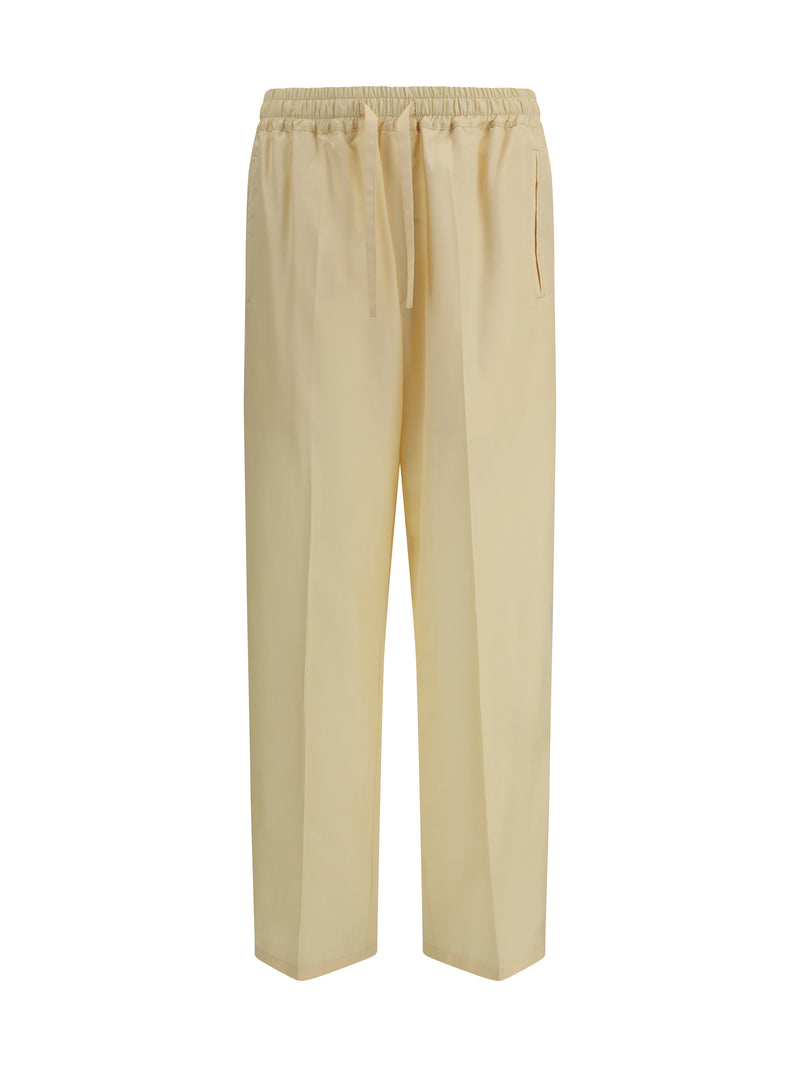 Umit Benan Umit Benan Silk Julian Pants Banana - World Class Fashion