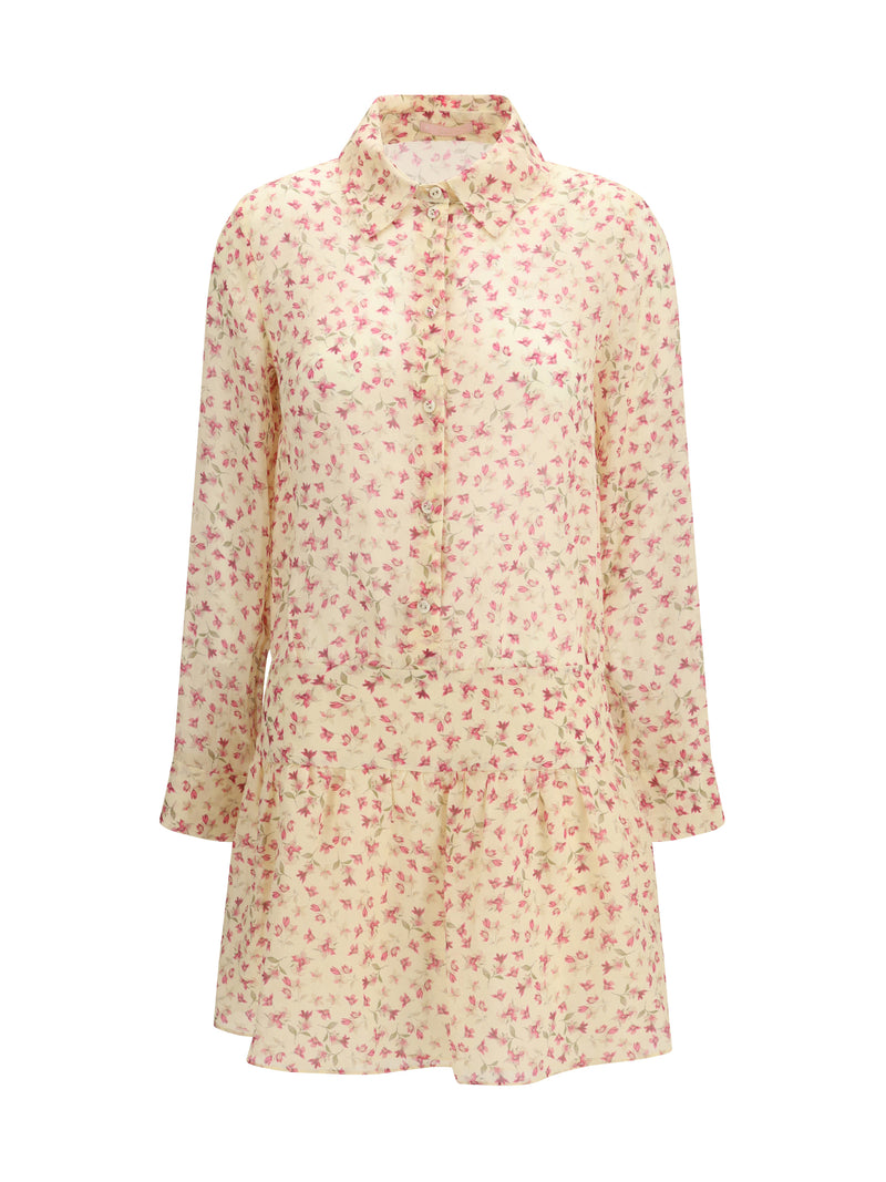 Kristina Ti Kristina Ti Chemisier Dress Multicolor - World Class Fashion